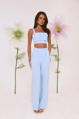 Summer Reverie Tailored Pants Blue
