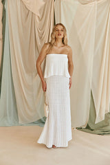 Maria Dress - White