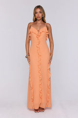 Nothing Less Maxi Dress Orange