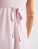 Hollister y2k pintuck knit mini dress in baby pink
