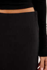Perfect Stranger Menorca Mini Skirt Black