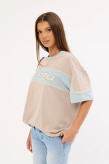 Rusty Kinetic Oversized Tee Ultimate Grey