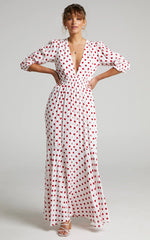 Rue Stiic - Faye Maxi Dress - In Elle Polka Dot