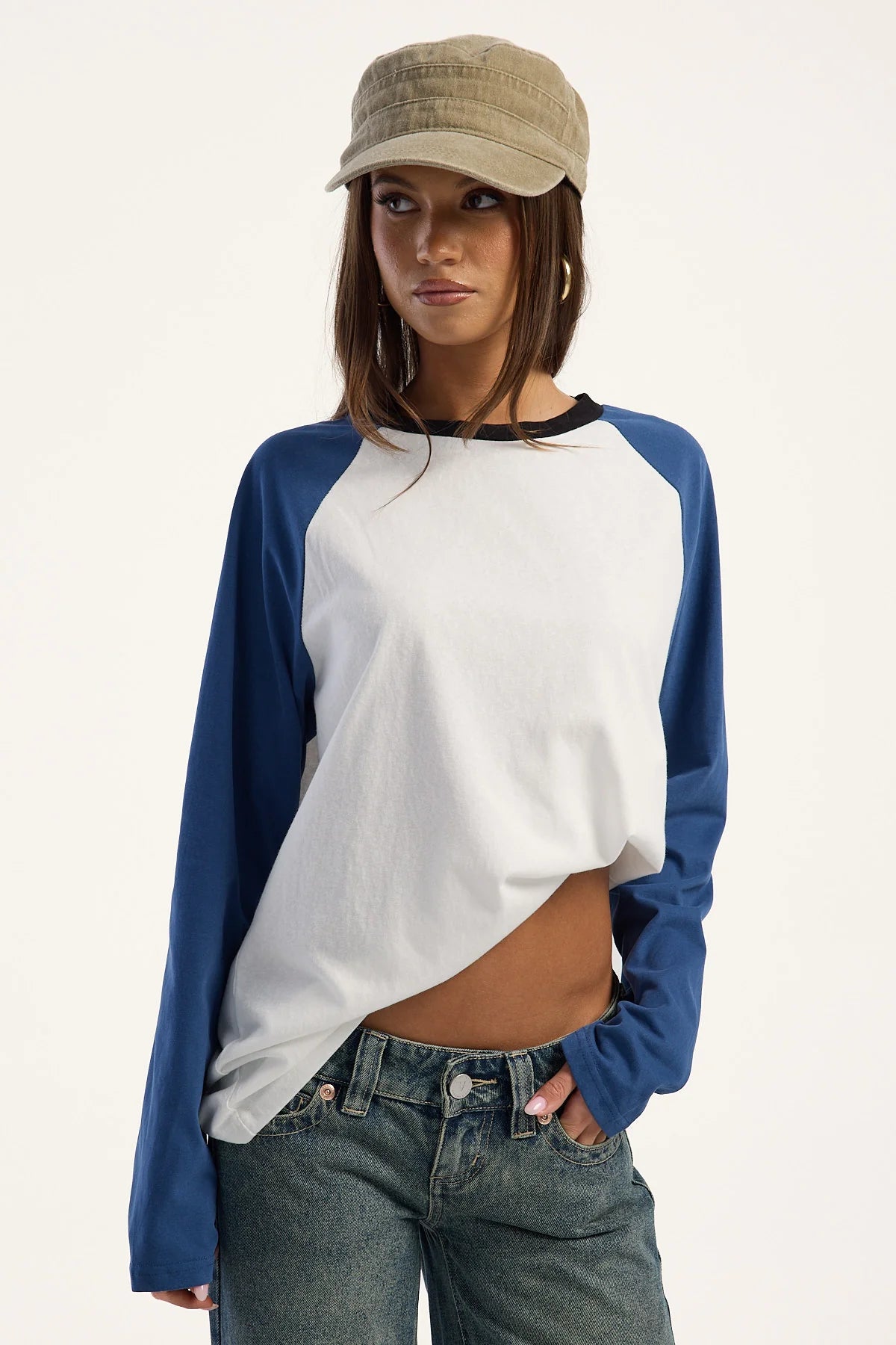 Lioness Kravitz Baseball Tee Blue