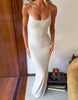 Tiger Mist x Em Venz Riley sculpting cami metallic maxi dress in gold