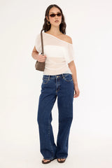 Perfect Stranger Orla Sheer Top White