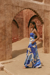 Tasmin Dress - Valley Blue
