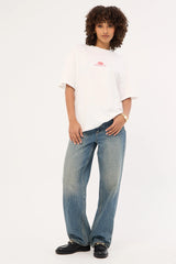 Lee Billboard Baggy Tee Optic White