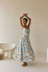 Seme Dress - Outline Floral