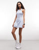 Nike One Training Dri-Fit sleeveless dress in light blue
