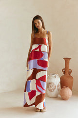 Aitana Dress - Valley Red