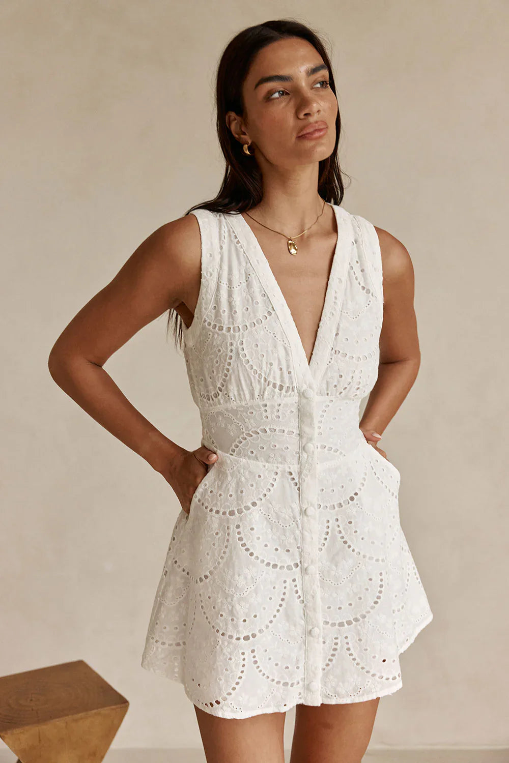 Shaelagh Dress - Broderie