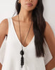 trapeze maxi dress in neutral