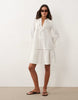Accessorize flute sleeve kaftan dress in ivory