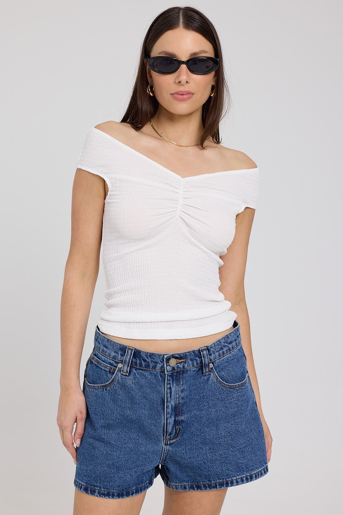 Abrand 95 Baggy Denim Short Bella