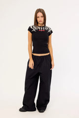 Neovision Virus Baby Tee Black