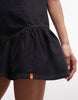 COLLUSION 90s dropped waist dress in dark navy wash