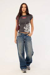 Neovision Yokai Baby Tee Ash Black