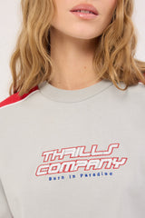 Thrills Rewind Square Tee Glacier Grey