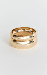 Paris Bangle - Multipack Bangle Set in Gold