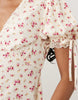 Miss Selfridge button up maxi tea dress in vintage ditsy
