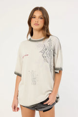 Neovision Banish Heavyweight Relaxed Tee Ice Grey
