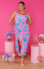 Willow Midi Dress ~ Garden Party Girly