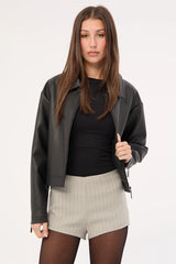 Lioness Chloe Short Ash Stripe