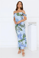 Starlet Society Maxi Dress Blue