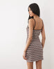 cami mini dress in stripes