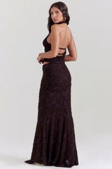 cocoa midi skirt
