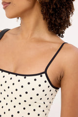 Lioness Voyage Mini Dress Moonlight Polka