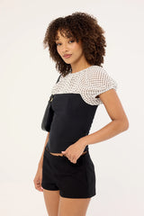 Motel Blazy Tie Short Black