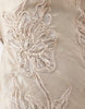 crinkle satin scoop neck cami midi dress with floral embellishment in silver